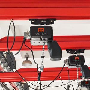 Polipasto de cadena eléctrico de 380V, elevador de 1 tonelada y 2t con carrito monorriel, 500kg - Product Image 6