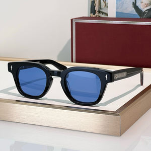 Lunettes de soleil de luxe <span class=keywords><strong>JULIEN</strong></span> à monture carrée JMM, tendance, avec verres polarisés UV400, logo fait main, meilleur cadeau pour la famille - Product Image 3