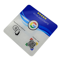 Carte de visite pour les réseaux sociaux, RFID 13,56 MHz, étiquette de paiement NFC pour les restaurants et le commerce de détail - Mini étiquette étanche