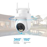 Caméra extérieure Mijia CW500 3K Ultra HD qualité double bande WiFi6 A1 détection puce de sécurité MJSXJ07HL
