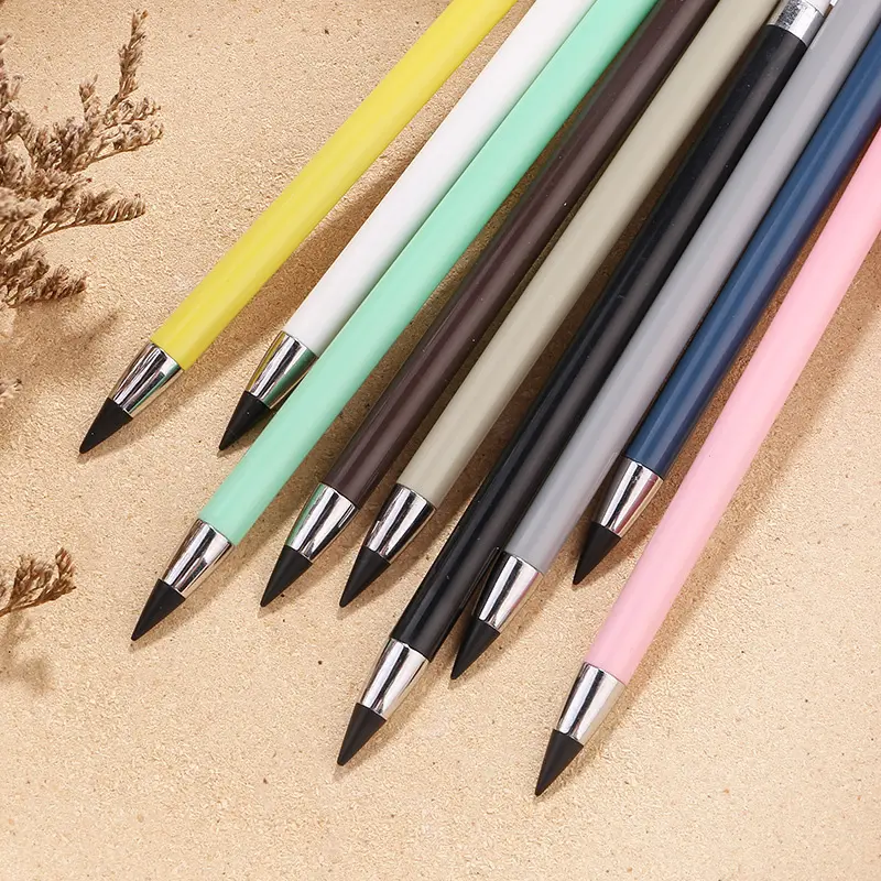 1Pc Pencil Infinite Pencil Technology Inkless Metal Pen Magic Pencil  Drawing Is Not Easy To Break