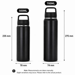 Custom 500ml 700ml Thermal Travel Sports Insulated Flask Stainless Steel Water Bottle with Removable <b>Tea</b> <b>Infuser</b> Strainer - Product Image 2