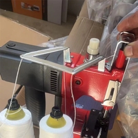 Machine à coudre domestique à double fil GK9-760, marque réputée pour la fermeture de petits sacs et le scellage de sacs de riz