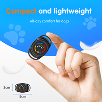 Europa Hot Selling No Shock Hunde rinde Kontroll halsband LED Farbbild schirm Beep Vibration Training Anti Barking Halsband für kleine Hunde