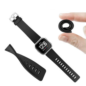 Correa de Reloj de 23 mm, Correa de Repuesto de Silicona y Goma para <span class=keywords><strong>Versa</strong></span> 1/<span class=keywords><strong>2</strong></span> - Product Image 3