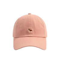 Broderie chien maman Baseball chapeau coton confort os Snapback chien marche papa casquette cadeau parfait pour les propriétaires de Corgi casquette de camionneur