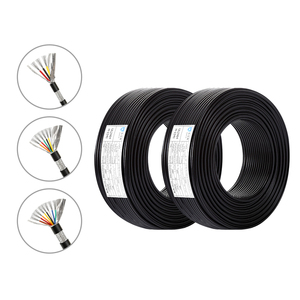 Awm ul2464 22AWG che chắn tín hiệu điện tử dây 2464 2 Core 3 core 8 core PVC che chắn Cáp tín hiệu - Product Image 1