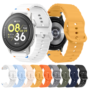 Bracelet en Silicone de Remplacement pour PACE <span class=keywords><strong>3</strong></span> <span class=keywords><strong>APEX</strong></span> 2 <span class=keywords><strong>Pro</strong></span> 46mm 42mm Bracelet de Sport Respirant, 22mm 20mm - Product Image 1