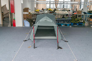 เต็นท์เดินป่าแบบสองชั้นกันน้ำ PU5000 มม. น้ำหนักเบาพิเศษ สำหรับปีนเขา ตั้งแคมป์ ป้องกันพายุฝน - Product Image 4