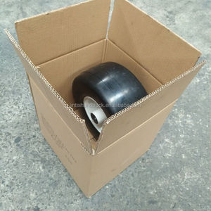 13x6.50-6 <span class=keywords><strong>semi</strong></span> pneumatique pneu lisse roue en caoutchouc lisse motif pneu 13x650-6 - Product Image 6