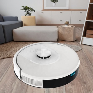 Robot aspirador automático para el hogar y el hotel, último diseño de 2000Pa, limpieza inteligente de suelos, fregona de barrido, aplicación Wi-Fi, 2600mAh - Product Image 3