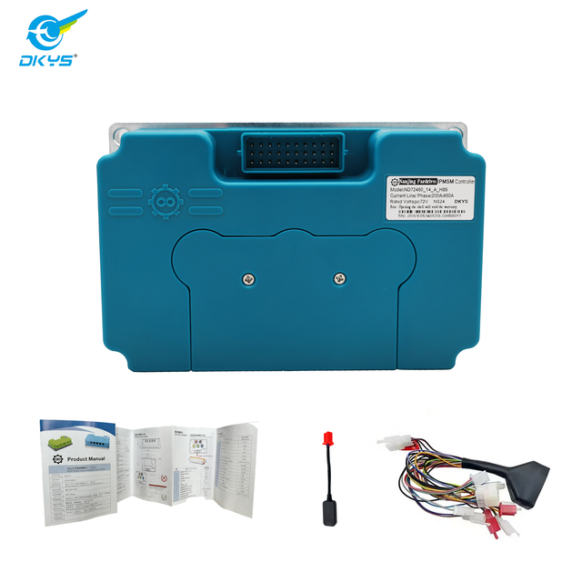 DKYS Fardriver Nanjing Remote Drive 200A/450A Brushless DC Motor Controller Intelligent Silent 72V IP65 ND72450