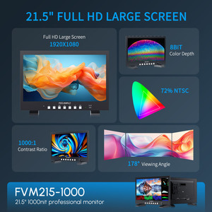 Monitor de Producción Profesional FEELWORLD FVM215-1000 de 21.5 Pulgadas, Alto Brillo (1000nit), Full <span class=keywords><strong>HD</strong></span> IPS, 4K60Hz, 3G-SDI - Product Image 2