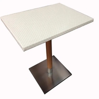 Protecteur de Table en PVC en relief octogonal blanc, épaisseur de la route 2.2mm