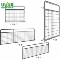Panneaux de clôture de style américain pour ferme et ranch, cadre en fer galvanisé à chaud, pour chevaux, cerfs, moutons, chèvres, utilisation sur chantier