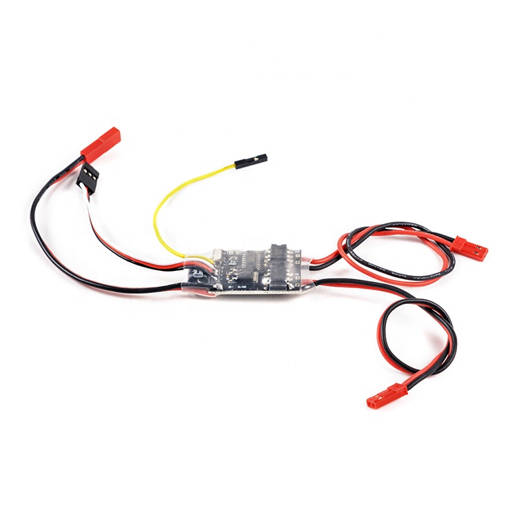 ZEZEFUFU ESC Spazzolato 20A Per Aereo RC, 2kHz, Protezione Bassa Tensione, Per Hobbywing Eagle - 4