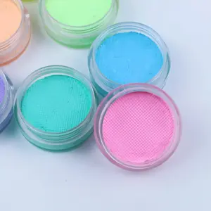 Personalizado Pastel UV Color de neón activada por agua pintura de cara maquillaje