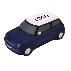 Balle anti-stress personnalisée en mousse PU pour concessionnaires automobiles, salons automobiles, cadeau promotionnel - Product Image 1