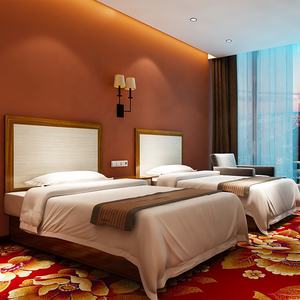 Современная гостиничная мебель JINYU Premium, 3-5 звезд, включая кровать размера «King-Size» с USB-портом и тумбочки для мотеля со звездным рейтингом - Product Image 5