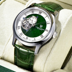 Pagani Design 2025 New Nh39 Luxury Fashion Sport Men's Automatic <b>Mechanical</b> <b>Watch</b> Leather Strap Stainless Steel Sapphire Crystal - Product Image 1