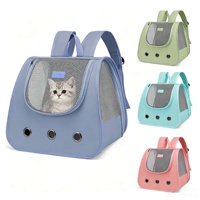 Sac de transport portable pour animaux de compagnie, respirant, multifonctionnel, avec large champ de vision, accessoires pour chats et chiens, pour les voyages en plein air, la randonnée, le camping et l'usage quotidien