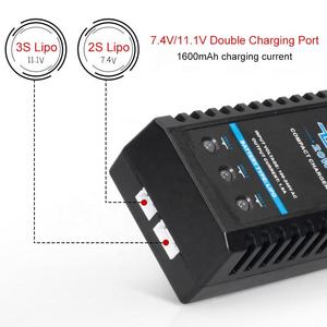 Chargeur d'équilibrage de batterie LED haute puissance B3 20W à charge rapide pour <span class=keywords><strong>Li</strong></span>-ion 7.4V 11.1V avec adaptateur PO et port AC, norme prise UE - Product Image 2