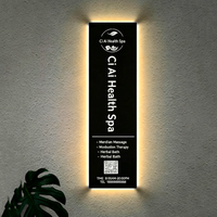 Caja de Luz LED Rectangular de Aluminio con Diseño 3D para Exteriores, Tiendas, Centros Comerciales, Señalización Comercial de Alta Visibilidad, Venta al Por Mayor