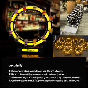 Giá thấp bán buôn barware LED chai Presenter glorifier hiển thị LED chai dịch vụ Presenter chai rượu vang hiển thị đứng - Product Image 3