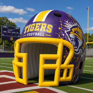 <span class=keywords><strong>Casque</strong></span> de <span class=keywords><strong>football</strong></span> américain gonflable personnalisé de haute qualité pour les cérémonies d'ouverture et la promotion d'équipes - Product Image 3