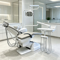 Équipement dentaire, fauteuil dentaire complet, ensemble d'unité dentaire, unité dentaire portable avec compresseur d'air