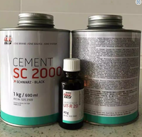 Zyx160 Black Cement SC 2000 REMA tip Top adhesivo de alta resistencia 1kg 690ml adhesivo instantáneo
