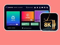 Service IPTV Dream 8K Premium : Regardez les chaînes d'Allemagne, de France, des pays arabes, des Émirats arabes unis et des États-Unis. Test disponible 24h/24.