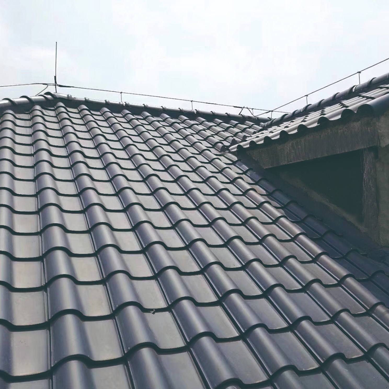 Терракотовая плитка для крыши