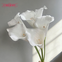 Dalian Chermy TH753 Vente en gros de fleurs artificielles Calla Lily à toucher doux pour la décoration de la maison, des hôtels, des tables à manger et des mariages