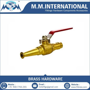 Robinet à bille en laiton à forte demande avec queues de tuyau en laiton massif, arrêt d'eau disponible au prix de gros - Product Image 3