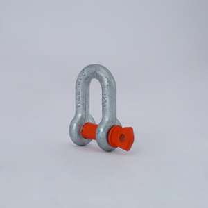 US Type G-2150 Safety Bolt <b>Chain</b> Shackle Forged Dee Bow Shackle Alloy Steel with Galvanized Surface Treatment for Lifting Mining - Product Image 3
