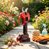 L&P 21V Borstelloze Telescopische Takkenknipper Lithium Accu Hoge Bereik Snoeischaar Set Draadloze Snoeischaar