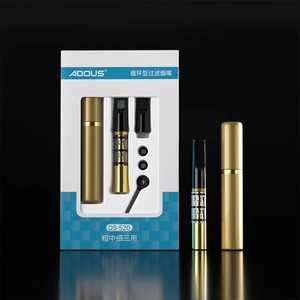 Adous Filtre à cigarettes en métal jetable de luxe pour accessoires de fumeur - Product Image 2