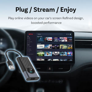 Offres Flash OEM Adaptateur Écran Sans Fil CarPlay <span class=keywords><strong>YouTube</strong></span> Netflix Média <span class=keywords><strong>Auto</strong></span> Android AI Box pour Voitures - Product Image 2
