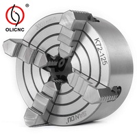 Mandrin de tour indépendant OLIMA/SANOU Band K72 à 4 mors de 125 mm