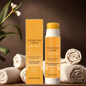 Nghệ gừng & Lemon Lip Balm-Tất cả tự nhiên thuần chay nuôi dưỡng cho làn da mềm mại và dịu dàng được thực hiện tại Quảng Đông - Product Image 6