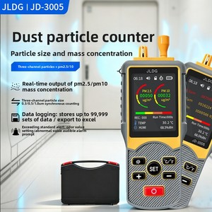 Compteur de particules numériques JD-3005 PM2.5 PM10 – Modes gravimétrique et de comptage – Détecteur de particules à haute précision - Product Image 4