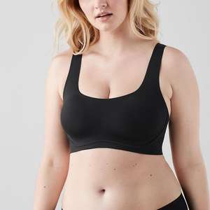 Nuevo sujetador sexy con cuello en U para mujer, inalámbrico, con doble relleno, <span class=keywords><strong>copa</strong></span> 2, push-up, para busto <span class=keywords><strong>grande</strong></span>, tipo camiseta, <span class=keywords><strong>copa</strong></span> completa - Product Image 3