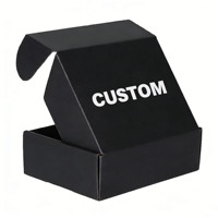 Boîte en carton ondulé rigide de luxe avec logo personnalisé, Chine, haute recyclabilité, vernissage, emballage pour vêtements, chaussettes, sous-vêtements