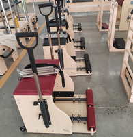 Chaise Wunda en bois d'érable populaire 2025 – Machine de Pilates durable pour la gym, le studio, le yoga, l'entraînement d'équilibre et les exercices à domicile