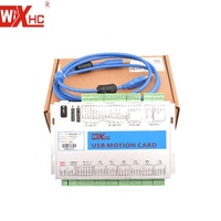 Carte d'interface WiXHC MK6-V MACH3 pour machine de gravure, carte de commande de moteur pas à pas 5 axes, câble USB pour machine de fraisage