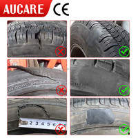 Tire Vulcanizing Machine with Silicone Airbag 600W Dual Temperature for Garage Shop