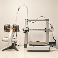 Nouvelle imprimante 3D FDM Bambu Lab A1 Combo, vitesse élevée 500 mm/s, multicolores, AMS-Lite, auto-calibrage, bureau, Wifi, 256x256x256 mm