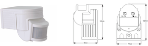 PDLUX PD-PIR125-Z LED Light Motion Sensor Inertial Measurement Unit Sensor Switches Position Sensor <strong>Detector</strong>