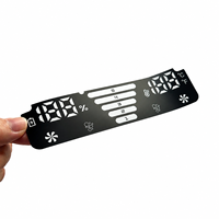 Autocollant graphique pour panneau de commande, étiquette électrique, écran, panneau frontal en plastique, autocollant auto-adhésif, autocollants pour panneau de commande, membrane de recouvrement pour panneau